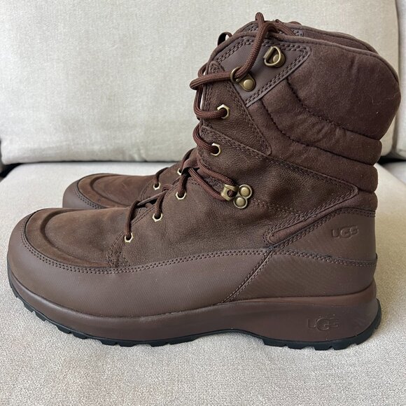 UGG Other - Brand New Men's UGG Emmett Boot High Grizzly Leather Men's Hiking Boots Size 13